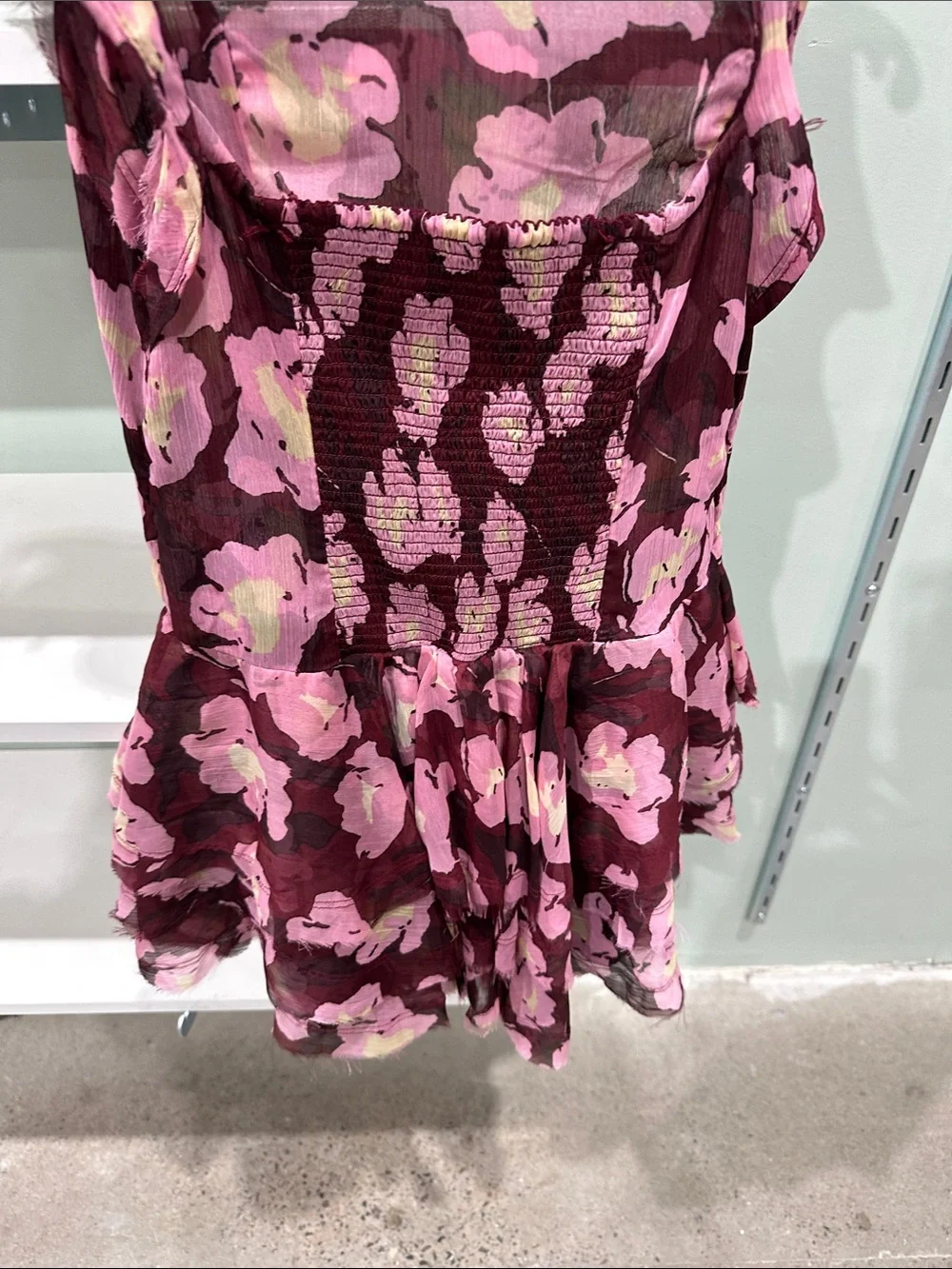 Free people Raven printed mini dress size small